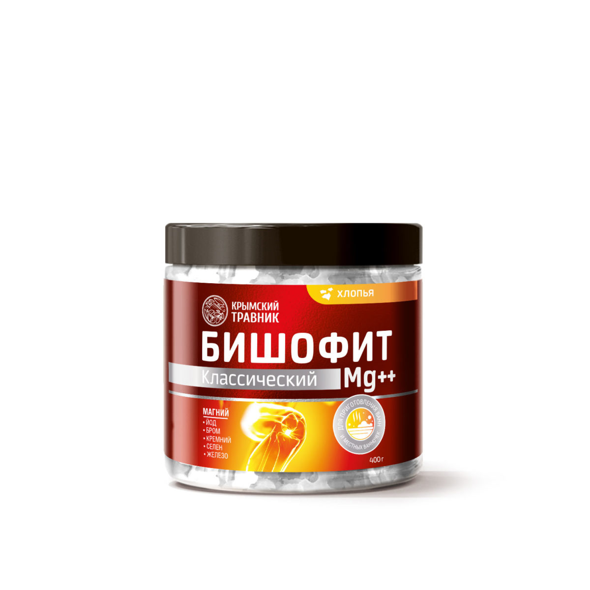 Бишофит Классический Mg ++ (хлопья) 400 г — изображение 1