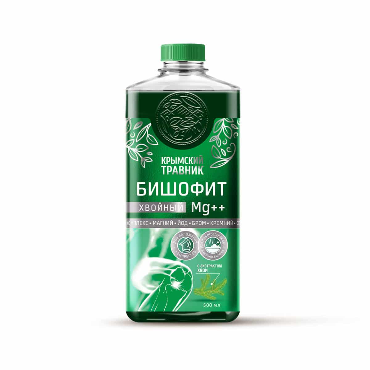 Бишофит ХВОЙНЫЙ Mg ++ (раствор) 500 мл — изображение 1