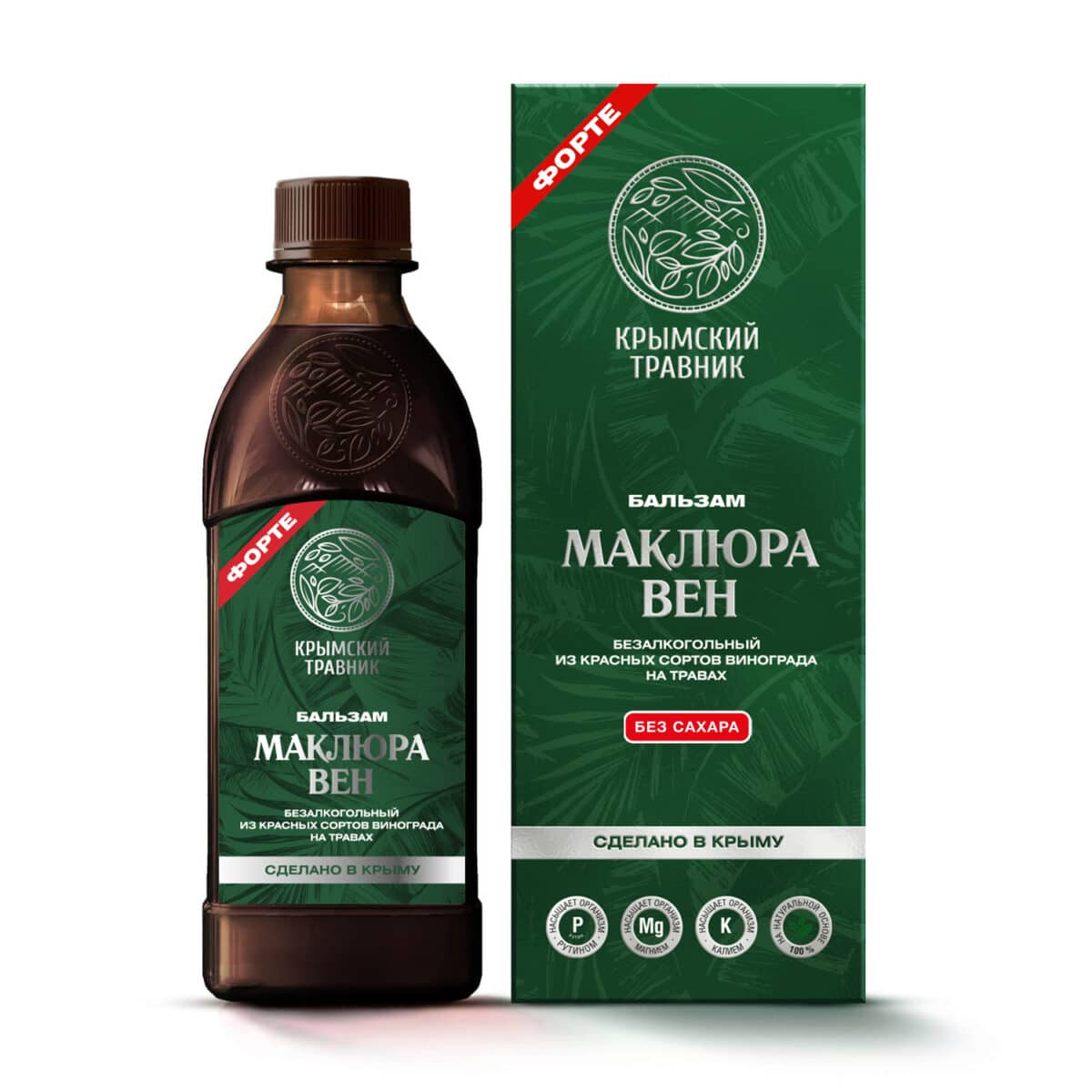МАКЛЮРА ВЕН Бальзам безалкогольный на травах из красных сортов винограда — изображение 1